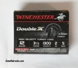 Winchester Double X High Velocity Turkey Load, 6 12-GA Shotshells, STH12355