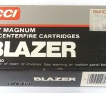 CCI Blazer Centerfire Cartridges Jacketed Hollow Point, 47 .357 Cartridges (Lot)